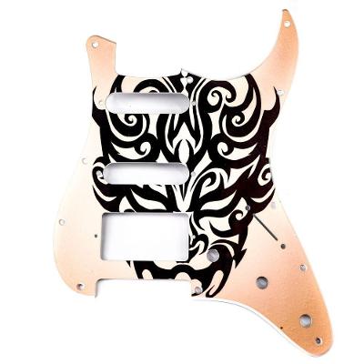 Escudo para Guitarra Spirit 110-MT HSS 11 Furos Máscara Tribal
