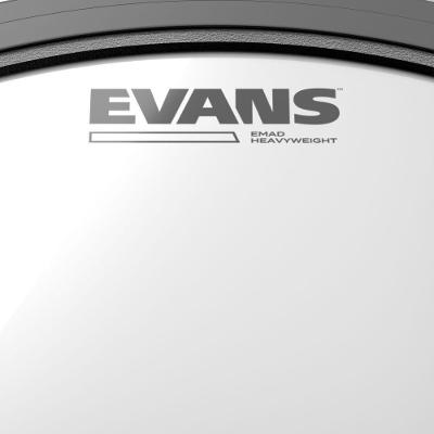 Kit de Peles Caixa e Bumbo EBP-EMADHW Heavyweight Branca Evans