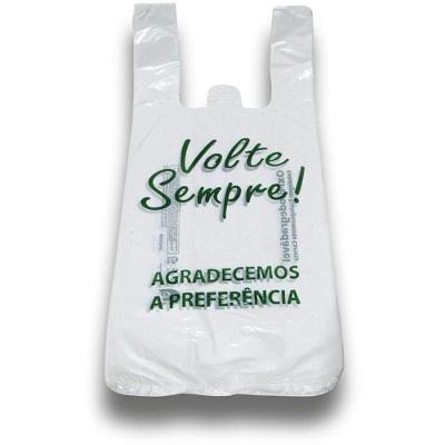 Sacola Plástica 38x50cm Volte Sempre 600 Unidades Central Plast