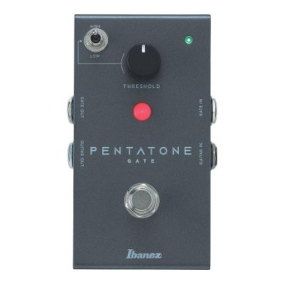 Pedal Noise Gate Ibanez Pentatone Series PTGATE com 4 Entradas e Saídas