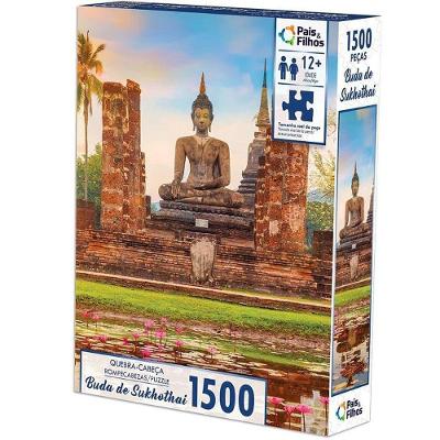 Quebra-cabeça Cartonado Buda de Sukhothai 1500 Peças Pais & Filhos