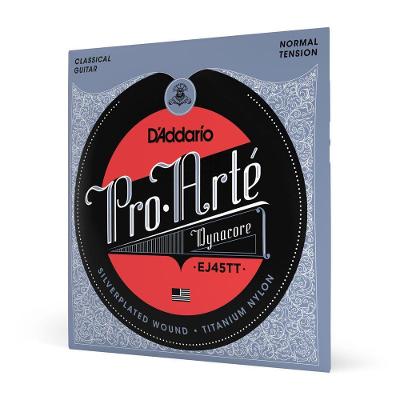 Encordoamento Violão Nylon EJ45TT Pro-Arté Dynacore Titânio D'Addario