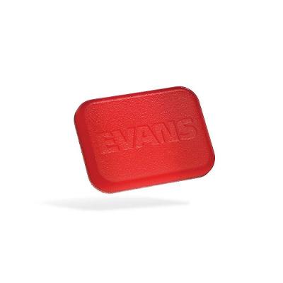 Kit Abafador de Bateria EQPODS Gel com Teflon 7 Peças Vermelho Evans