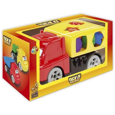 Brinquedo Educativo Deko Formas II Carrinho com Blocos de Encaixe GGB Plast