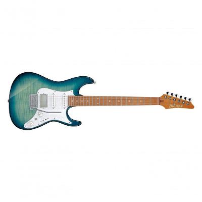Guitarra Elétrica AZ22S1F-TXB AZ Standard 6 Cordas Transparent Turquoise Burst Ibanez