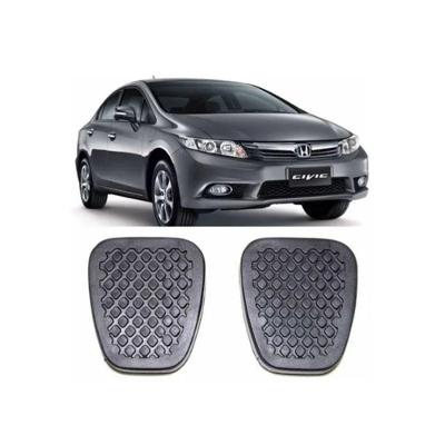 Capa de Pedal Freio e Embreagem Honda Civic PVC Antiderrapante Mil Peças