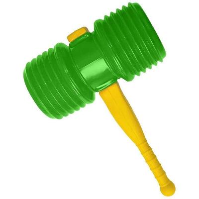 Martelo Sanfona com Apito 30cm para Festas Esportivas Verde Le Plastic