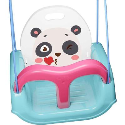 Balanço para Playground Pandinha Assento Anatômico Preto Pais & Filhos