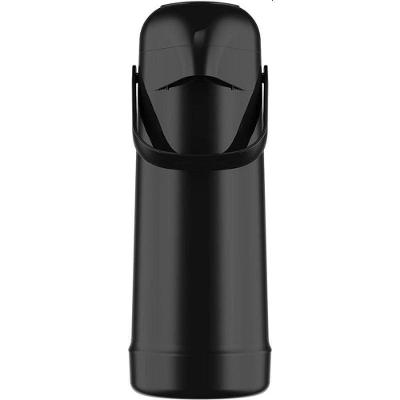 Garrafa Térmica de Pressão Magic Pump 1L Antiderramamento Preta Termolar
