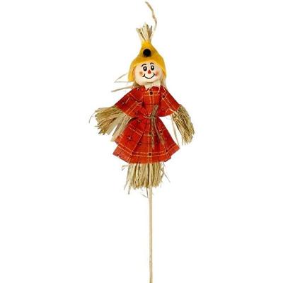 Espeto Decorativo Espantalho Festa Junina Mix 4 Cores Pct c-12