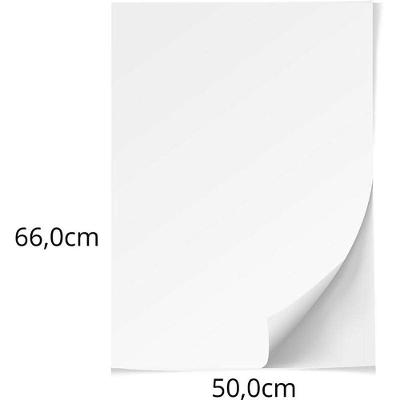 Papel Cartolina Scrity Escolar 140g 50x66cm Pacote com 100 Branco