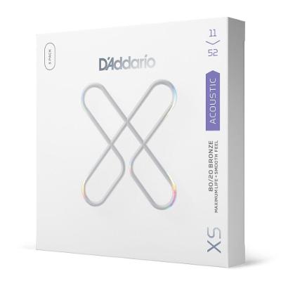 Encordoamento para Violão XS 80-20 Bronze XSABR1152-3P 3 Jogos D'Addario