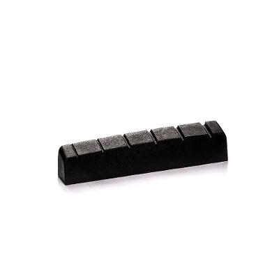 Pestana Guitarra NE436-BLK Plástico Preto 10un Spirit