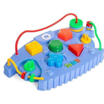 Brinquedo Educativo Passa Encaixa Tateti Desenvolve Coordenação Motora com Circuito de Argolas