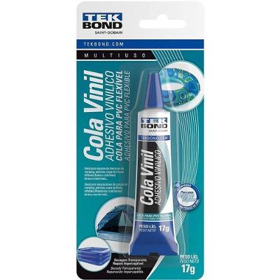 Cola de Alta Resistência Vinil 17g para PVC Flexível Tekbond