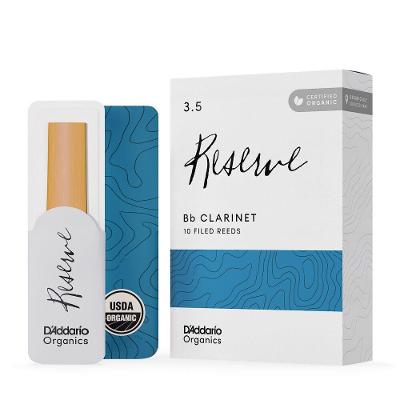 Palheta para Clarineta Organic Reserve 3.5 com 10 Peças DD Woodwinds