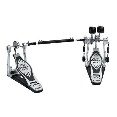 Pedal Duplo para Bumbo Iron Cobra 200 Power Glide HP200PTW Tama Drums