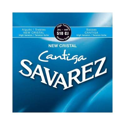 Encordoamento Violão Nylon 510CJ Tensão Alta New Cristal Cantiga Savarez
