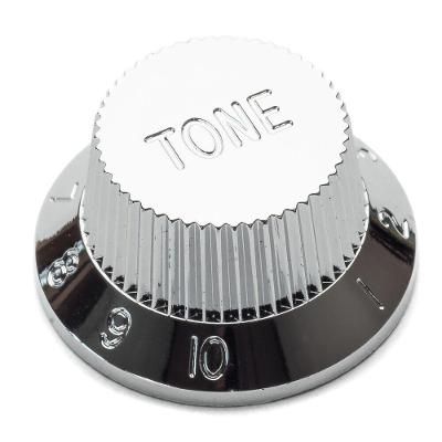 Kit 6 Knobs Plásticos Tone PSV-T-CR Cromado Prata Spirit