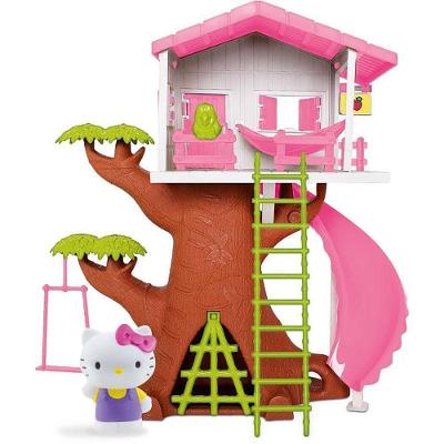 Casinha de Boneca Hello Kitty Casa na Árvore com Acessórios Samba Toys