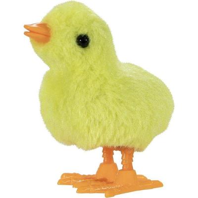 Brinquedo Pintinho Amarelo a Corda com Movimento Art Brink