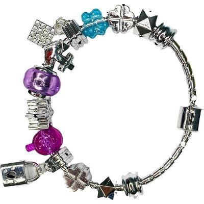Bracelete Charm Toy Mix Love Biju com Miçangas Tamanho Único