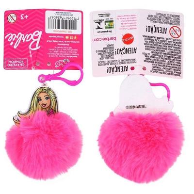 Chaveiro Toyng Barbie Pompom Tamanho Único Meninas