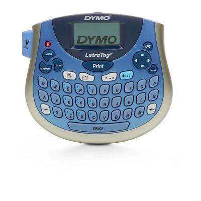 Rotulador Eletrônico LT100T Impressão Térmica QWERTY Azul Metálico Imex