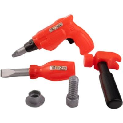 Kit Ferramentas Brinquedo Pequeno Marceneiro Modelo 5 com 5 Peças Pica Pau