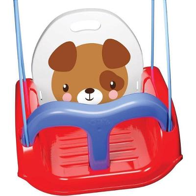 Balanço Infantil Cachorrinho Playground Plástico Pais & Filhos