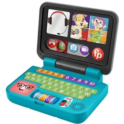 Laptop Infantil Meu Primeiro Vamos Conectar 40 Sons Educativos Mattel