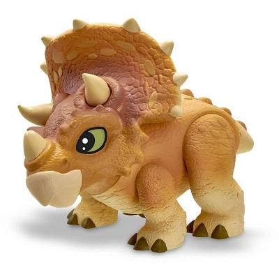 Boneco Triceratops Jurassic World 28cm Articulado em Vinil Pupee Brinquedos
