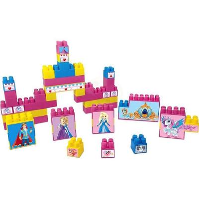 Brinquedo para Montar Montando Meu Sonho de Princesa 48 Peças GGB Plast