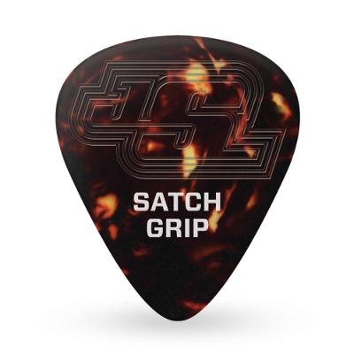 Kit 5 Palhetas D'Addario Satch Grip Extra Heavy 1.25mm Tortoise 7CSH7-5JSGP