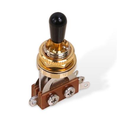 Chave Seletora 3 Posições Guitarra Les Paul Dourada e Preta Spirit