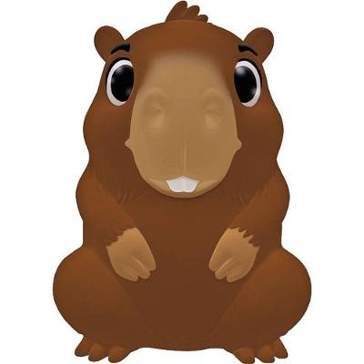 Boneco de Vinil Capivara Juca Antialérgico 20cm Samba Toys
