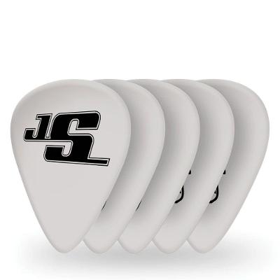 Palheta D'Addario 1CWH2-10JS Joe Satriani 0,50mm Leve Celuloide Branca