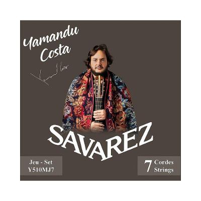 Encordoamento Violão Nylon 7 Cordas Y510MJ7 Yamandu Costa Savarez