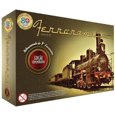 Pista de Trem Ferrorama XP 100 Clássico com Locomotiva Estrela