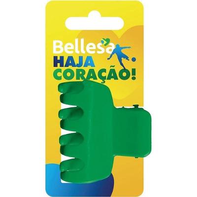 Piranha Pequena com 4 Dentes Pacote com 12 Unidades Plástico e Metal Bellesa
