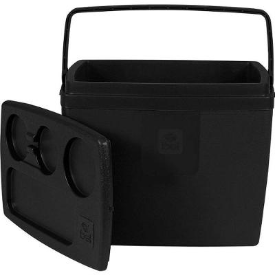 Caixa Térmica 19L com Alça Isolamento EPS Livre de BPA Preta Belfix