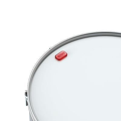 Kit Abafador de Bateria EQPODSMINI 14 Peças Gel Polímero Vermelho Evans