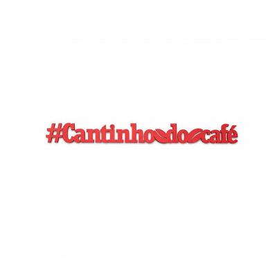 Cantinho do Café MDF 3mm 50x3cm Fita Dupla Face Vermelho