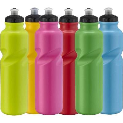 Garrafa Plástica Color Mais 750ML Plástico PE 24 Unidades Sortidas Tiba