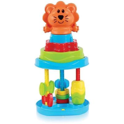 Brinquedo Educativo Baby Roll Tower Interativo com Espelho Maral