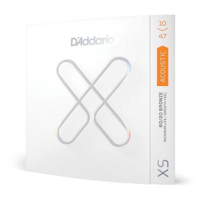 Encordoamento para Violão XS 80-20 Bronze XSABR1047 Extra Leve D'Addario