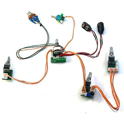Pré-amplificador Equalizador GMP5 5 Bandas Contrabaixo sem Solda Spirit