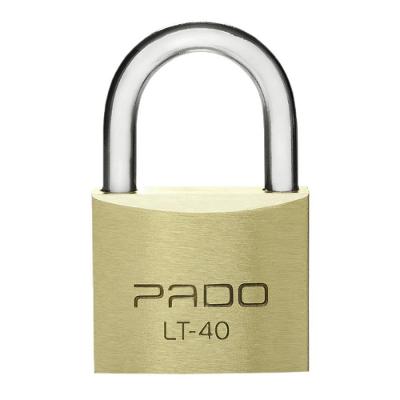 Cadeado Convencional E-40 40MM Latão Maciço e Aço Inoxidável Pado