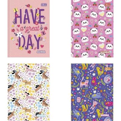 Agenda Permanente Tilibra Pepper 160 Folhas