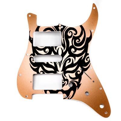 Escudo para Guitarra Am Strat HSH 120-MT Máscara Tribal Spirit